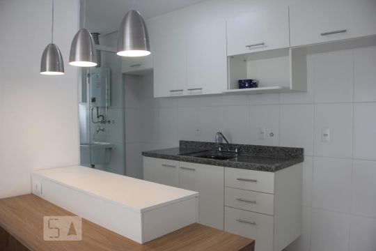 Cozinha de apartamento para alugar com 2 quartos, 56m² em Vila Mascote, São Paulo