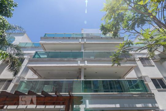 Fachada de apartamento para alugar com 2 quartos, 70m² em Recreio dos Bandeirantes, Rio de Janeiro