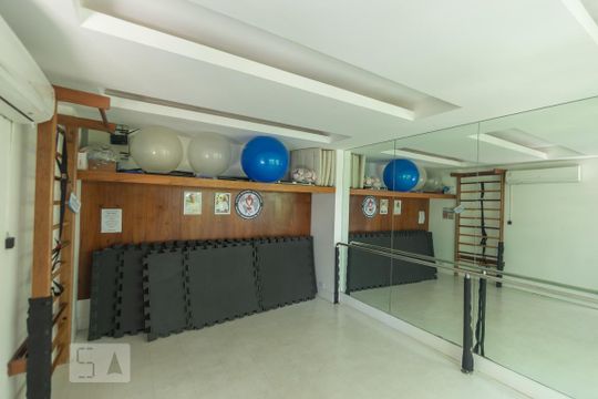 Área comum - Academia de apartamento para alugar com 2 quartos, 70m² em Recreio dos Bandeirantes, Rio de Janeiro