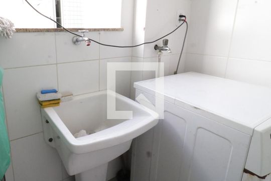 Área de Serviço de apartamento para alugar com 3 quartos, 106m² em Praia da Bandeira, Rio de Janeiro