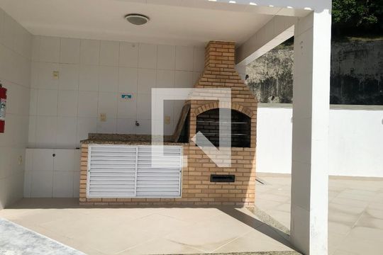 Área comum - Churrasqueira de apartamento para alugar com 3 quartos, 106m² em Praia da Bandeira, Rio de Janeiro