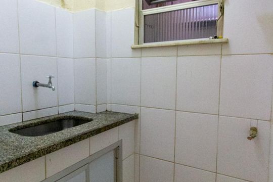 Cozinha de kitnet/studio à venda com 1 quarto, 35m² em Glória, Rio de Janeiro