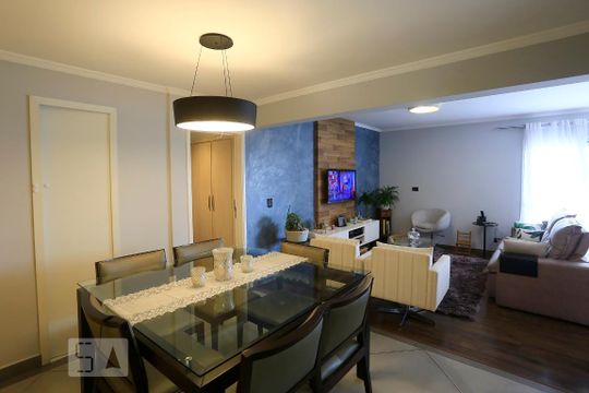 Sala de apartamento à venda com 3 quartos, 130m² em Parque Colonial, São Paulo