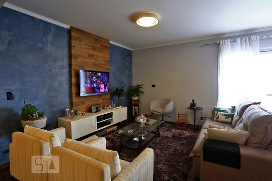 Sala de apartamento à venda com 3 quartos, 130m² em Parque Colonial, São Paulo