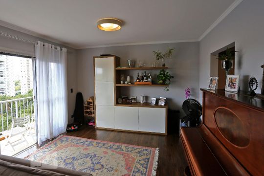 Sala de apartamento à venda com 3 quartos, 130m² em Parque Colonial, São Paulo