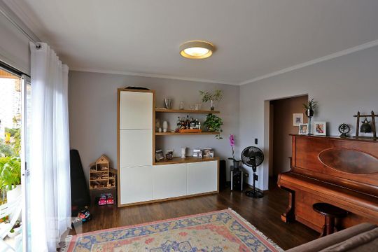 Sala de apartamento à venda com 3 quartos, 130m² em Parque Colonial, São Paulo