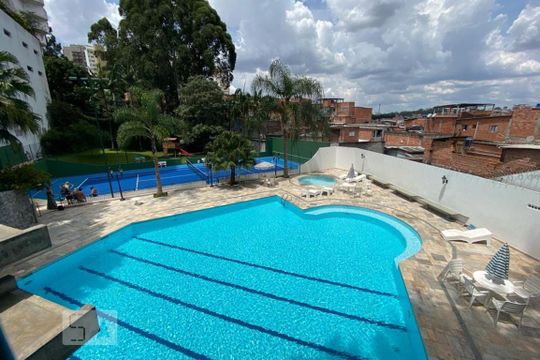 Área comum - Piscina de apartamento para alugar com 3 quartos, 470m² em Vila Andrade, São Paulo