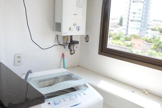 Área de Serviço de apartamento à venda com 2 quartos, 75m² em Marechal Rondon, Canoas
