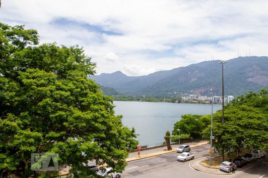 Vista da Sala de apartamento à venda com 4 quartos, 223m² em Lagoa, Rio de Janeiro