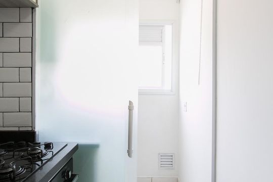 Cozinha e Área de Serviço de apartamento para alugar com 2 quartos, 45m² em Jardim Ibitirama, São Paulo