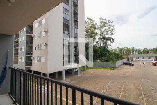 Varanda de apartamento à venda com 1 quarto, 44m² em Scharlau, São Leopoldo