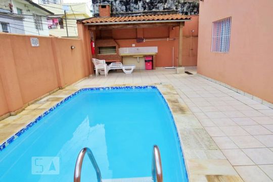 Área comum - Piscina de apartamento à venda com 1 quarto, 50m² em Vila Leonor, São Paulo