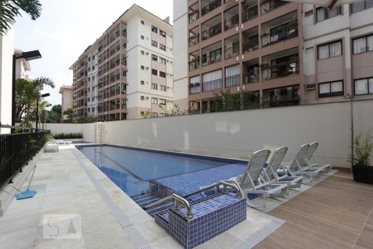 Área comum - Piscina de apartamento para alugar com 2 quartos, 46m² em Taquara, Rio de Janeiro