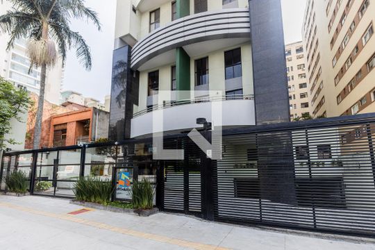 Fachada de apartamento para alugar com 1 quarto, 58m² em Pinheiros, São Paulo