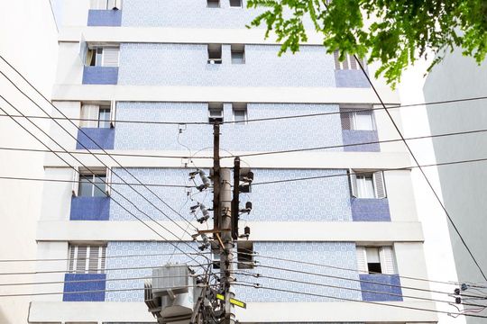 Fachada de apartamento à venda com 2 quartos, 57m² em Campos Elíseos, São Paulo
