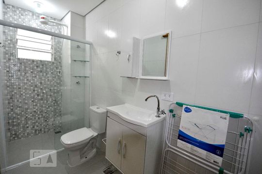Banheiro - Torneira de kitnet/studio para alugar com 1 quarto, 15m² em Butantã, São Paulo