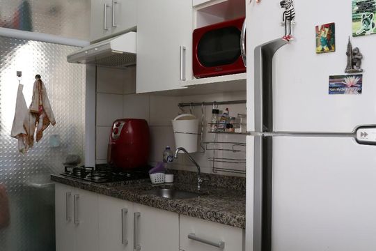 Cozinha de apartamento para alugar com 3 quartos, 60m² em Pirajussara, São Paulo