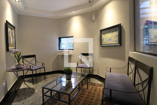 Hall de apartamento para alugar com 1 quarto, 39m² em Brooklin Paulista, São Paulo