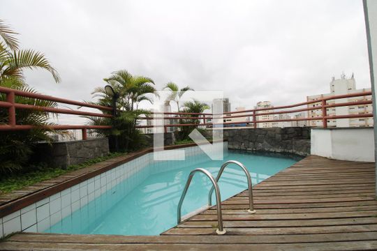 Piscina de apartamento para alugar com 1 quarto, 39m² em Brooklin Paulista, São Paulo