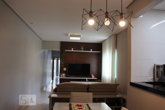 Sala de apartamento à venda com 3 quartos, 168m² em Parque das Nações, Santo André