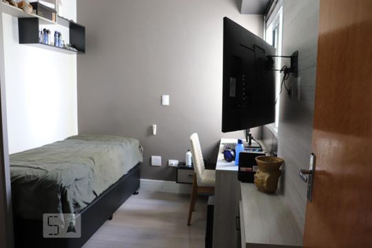 Dormitório 1 de apartamento à venda com 3 quartos, 168m² em Parque das Nações, Santo André