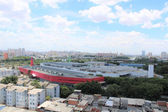 Vista da Sala de apartamento à venda com 1 quarto, 42m² em Água Branca, São Paulo