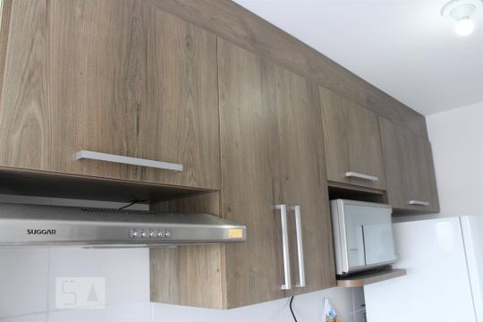 Cozinha - Armários de apartamento à venda com 1 quarto, 42m² em Água Branca, São Paulo