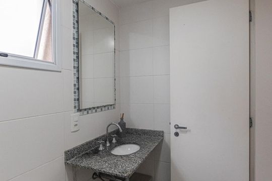 Banheiro Quarto 3 de apartamento à venda com 3 quartos, 68m² em Chácara Seis de Outubro, São Paulo