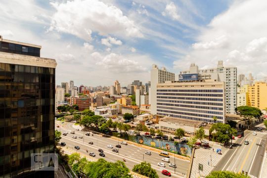 Vista do Apartamento de apartamento para alugar com 2 quartos, 60m² em Bela Vista, São Paulo