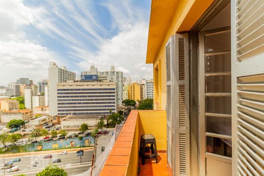 Quarto 2 - Varanda de apartamento para alugar com 2 quartos, 60m² em Bela Vista, São Paulo