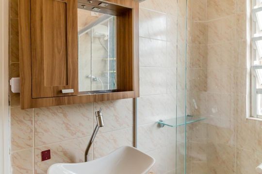 Banheiro de apartamento para alugar com 2 quartos, 60m² em Bela Vista, São Paulo
