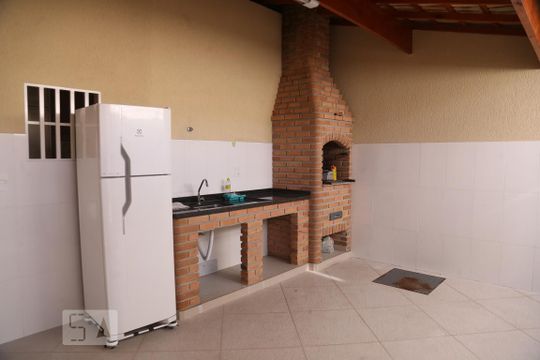Churrasqueira de casa de condomínio para alugar com 3 quartos, 99m² em Vila Salete, São Paulo