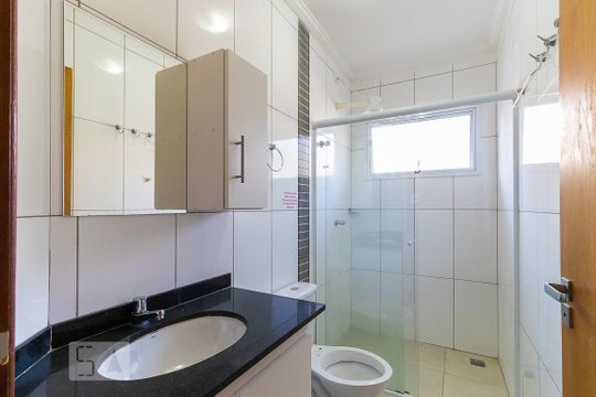 Banheiro de apartamento para alugar com 1 quarto, 32m² em Centro de Barão Geraldo (barão Geraldo), Campinas