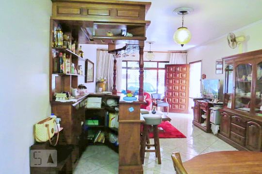 Detalhe Sala de casa de condomínio à venda com 3 quartos, 125m² em Vila Maria Baixa, São Paulo