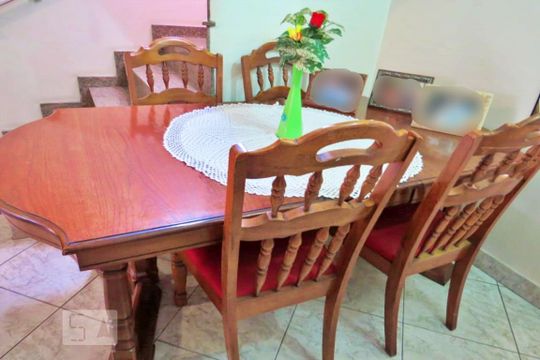 Sala de Jantar de casa de condomínio à venda com 3 quartos, 125m² em Vila Maria Baixa, São Paulo