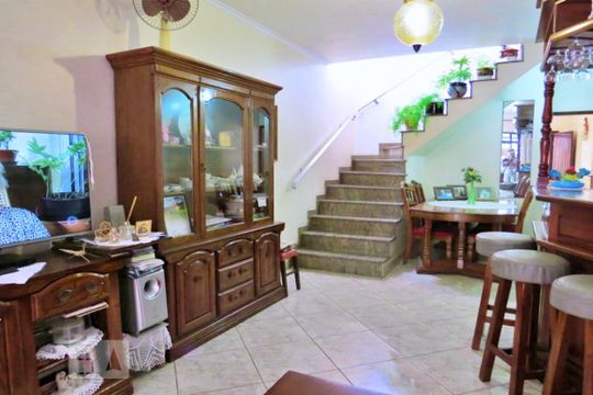 Sala de casa de condomínio à venda com 3 quartos, 125m² em Vila Maria Baixa, São Paulo