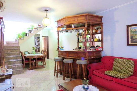 Sala de casa de condomínio à venda com 3 quartos, 125m² em Vila Maria Baixa, São Paulo