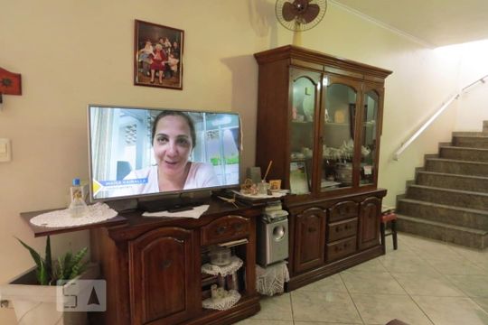 Sala de casa de condomínio à venda com 3 quartos, 125m² em Vila Maria Baixa, São Paulo