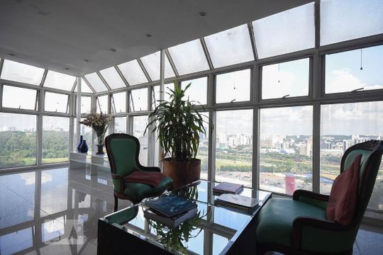 Varanda de apartamento à venda com 4 quartos, 317m² em Paraíso do Morumbi, São Paulo