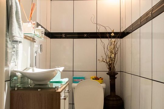 LAVABO de casa para alugar com 5 quartos, 550m² em Chácara Nossa Senhora Aparecida, São Paulo