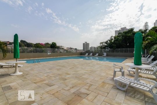 Área comum - Piscina de apartamento à venda com 1 quarto, 60m² em Vila Butantã, São Paulo