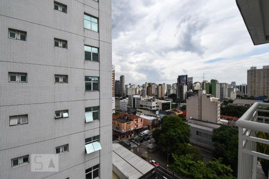 Varanda de apartamento para alugar com 1 quarto, 30m² em Pinheiros, São Paulo