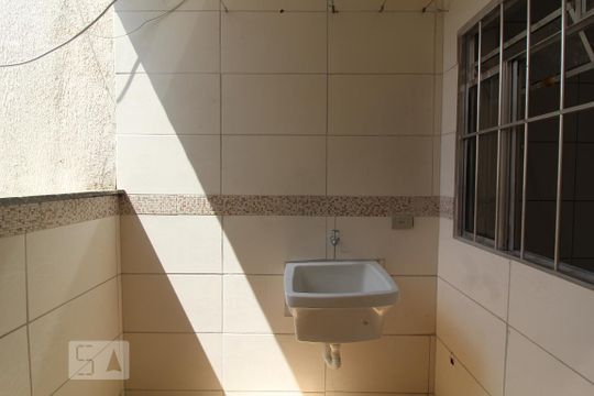 Área de serviço de casa para alugar com 1 quarto, 30m² em Mauá, São Caetano do Sul