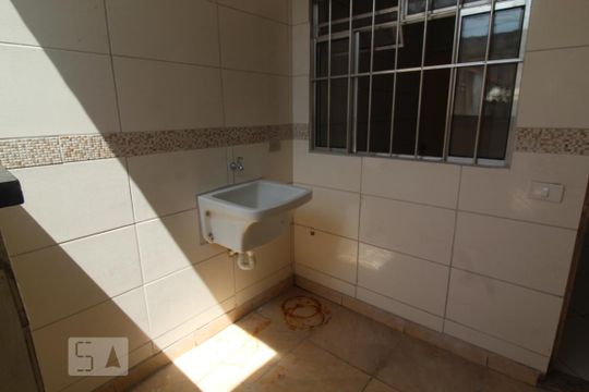 Área de serviço de casa para alugar com 1 quarto, 30m² em Mauá, São Caetano do Sul