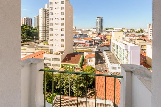 Sacada da Sala de kitnet/studio para alugar com 1 quarto, 44m² em Botafogo, Campinas