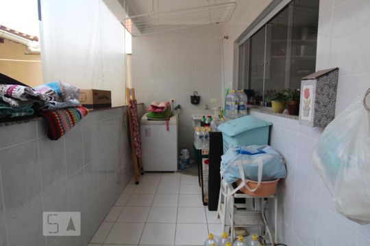 Área de Serviço de casa à venda com 3 quartos, 200m² em Cerâmica, São Caetano do Sul