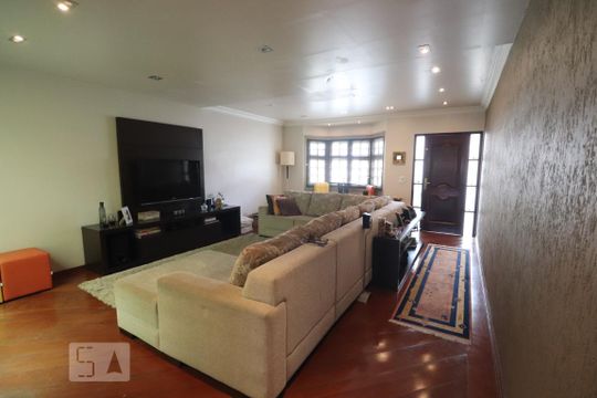 Sala de casa à venda com 3 quartos, 233m² em Vila Floresta, Santo André