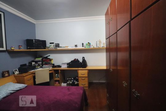 Suíte 1 de casa à venda com 3 quartos, 233m² em Vila Floresta, Santo André