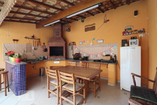 Área Gourmet de casa à venda com 3 quartos, 233m² em Vila Floresta, Santo André