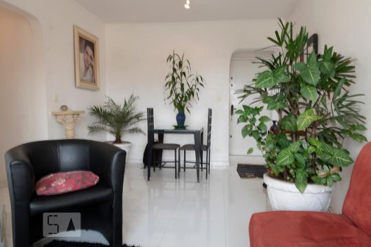 Sala de apartamento para alugar com 2 quartos, 72m² em Vila Monte Alegre, São Paulo
